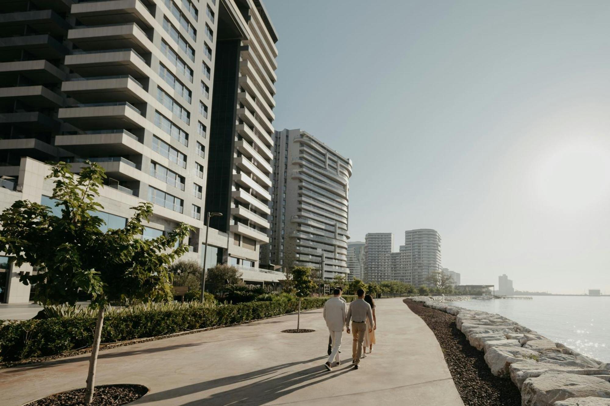 Jw Marriott Hotel Istanbul Marmara Sea Exterior foto Residential buildings in Bayfront